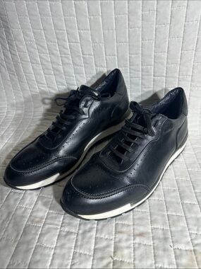 DUCA MARINI BLACK ALL CALF MEN SNEAKER
